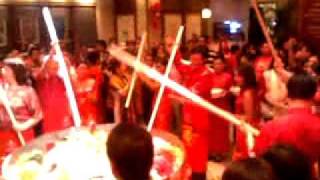 Yee Sang Tossing Ceremony 2012 Marco Polo Plaza Cebu [upl. by Elatnahc]