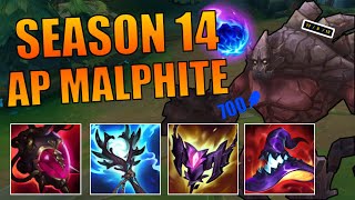 S14 NEW BEST BUILD AP MALPHITE SUPPORT [upl. by Sinai]