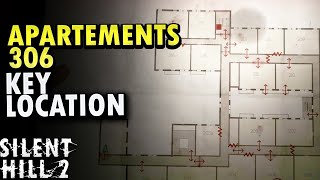 Apartment 306 Key Location Silent Hill 2 Remake [upl. by Glynas]