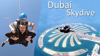 Skydive Dubai Palm Jumeirah  May 2021 [upl. by Wilkens]