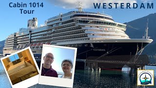 Cabin Tour of 1014  Holland America Westerdam [upl. by Onil]