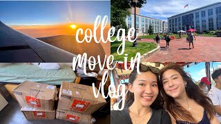 COLLEGE MOVEIN VLOG 2022  freshman year at northeastern university 🐾 [upl. by Kissie]