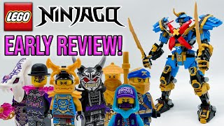 Nyas Samurai X Mech EARLY Summer 2022 Review LEGO Ninjago Set 71775 [upl. by Placida]