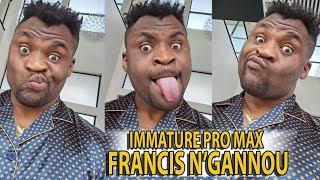 ⛔FrançisNGANNOU dénonce déjà ce qui lénerve au Cameroun 😂😂 ça déjà commencé 😱😱 [upl. by Ahseket]