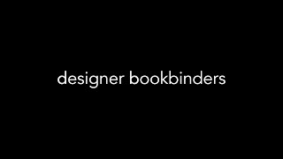 Designer Bookbinders at London Craft Week 8th  12th May 2019 [upl. by Netneuq]