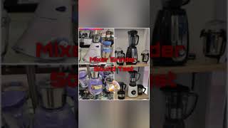 Mixer Grinder Sound Test  Preethi Lavender 600W  Preethi Blue Leaf 750W  Bosch 750W  Bosch 1000W [upl. by Idnarb]