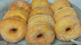 CÓMO HACER ROSQUITASDONAS MUY ESPONJOSAS Y ECONÓMICAS donas rosquillas rosquitas recetas [upl. by Oemac990]