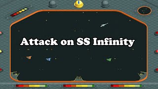 Rollercoaster Tycoon 2 Mini Game Attack on SS Infinity [upl. by Ahsekar271]