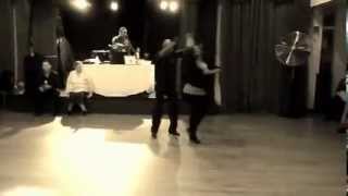 Jose Bolivar Dancing Salsa with DuplesseyMonic Walker Freestyle [upl. by Esele]