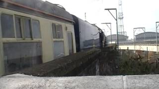 BR Blue 60163 Tornado on The Cathedrals Express  Willesden Jct 01122012 [upl. by Bensen]