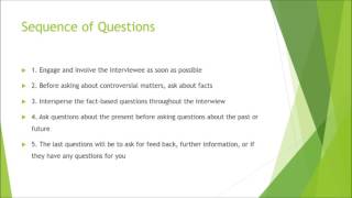 How to Conduct a Research Interview [upl. by Sumaes]