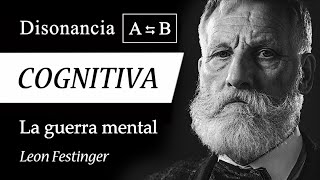 DISONANCIA COGNITIVA Leon Festinger  Psicología de los PENSAMIENTOS CONTRADICTORIOS [upl. by Anafetse348]