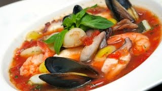 Sopa de mariscos de San Francisco [upl. by Idola]