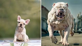 ANTES Y DESPUÉS DE ANIMALES CRECIENDO INCREÍBLES TRANSFORMACIONES DE ANIMALES [upl. by Dranek938]