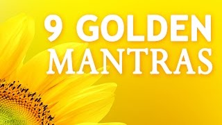 9 GOLDEN MANTRAS  108 Times [upl. by Conrade]