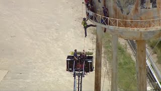 Raw Man rescued from water tower [upl. by Arreyt980]