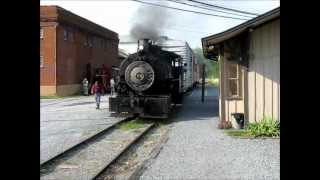 WALKERSVILLE SOUTHERN RAILROAD TOUR  SAT JUL 7 2012 [upl. by Cristina308]