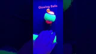 1965asmr glowing gameballs velcro wall neon REQUEST sticky unique [upl. by Htbazile]