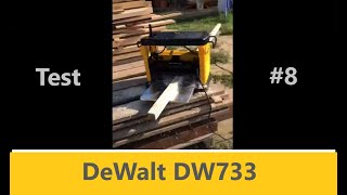 Test  DeWalt DW733 [upl. by Earesed574]