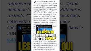 💔📉 Le modèle social en France est menacé  impots salaires [upl. by Yorgerg220]