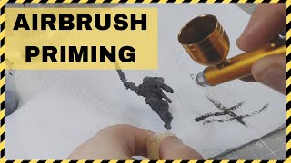 Airbrushing Basics  Priming [upl. by Cesya]