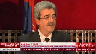 MOMIR BULATOVIĆ MONTENEGRO   Global Peace vs Global Interventionism and Imperialism [upl. by Ateekahs888]