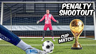 PENALTY SHOOTOUT decides Cup Clash [upl. by Aleahcim744]