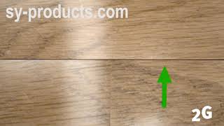 Vinyl floor installing way 2G licensed by Valinge [upl. by Hsot]