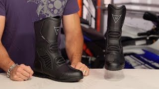 Dainese Solarys GoreTex amp Air Boots Review at RevZillacom [upl. by Akema]