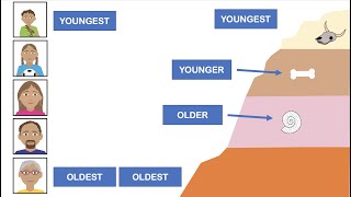 Relative Dating vs Absolute Dating Updated [upl. by Milah428]