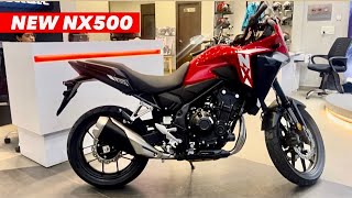 Honda NX500 New Launch OBD2 Detailed Review  Onroad Price  Features  Mieage [upl. by Hayton508]