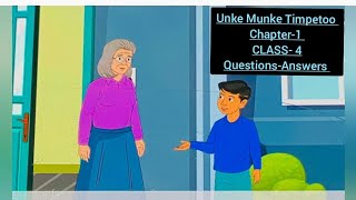 CLASS4th Chapter1quot Unke MunkeTimpetoo quot Gulmohar English Reader Questions Answers ICSECBSE [upl. by Hermine]