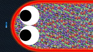 Slitherio AI 130000 Score Epic Slitherio Gameplay 271 [upl. by Mlohsihc]