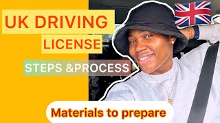 HOW TO APPLY FOR UK PROVISIONAL DRIVING LICENCE AS AN IMMIGRANT stepbystep tutorial [upl. by Adley]