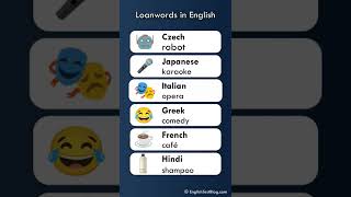 Loanwords in English [upl. by Assirual]