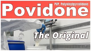 PVP Povidone Polyvinylpyrrolidone Premium Chemical Packaged in Jar Pail amp Box  Ingredient Depot [upl. by Nisa]