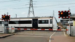 Rainham Level Crossing London [upl. by Drofkcor]