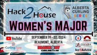 Nicky Kaufman vs Kellie Stiksma  Draw 7  Hack2House Alberta Curling Series Womens Major 1 [upl. by Etteneg952]