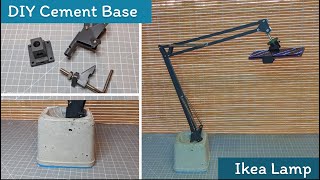 How to make a base for Ikea TERTIAL Lamp overhead mod [upl. by Oizirbaf12]