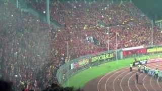 Sarawak fans chanting [upl. by Akeihsat71]