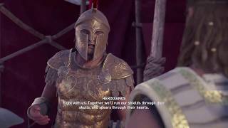 Assassins Creed Odyssey – Call to Arms  Conquest Battle Victory [upl. by Eirahcaz]