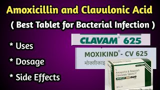 Amoxicillin and Clavulonic Acid Tablets Uses Dosage and Side effects [upl. by Anitnemelc426]