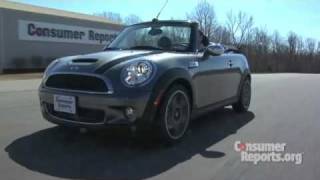 Mini Cooper Convertible Review  Consumer Reports [upl. by Nataline]