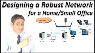 Howto Design and Configure a Home or Small Office Network [upl. by Airdnax769]