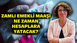 Zamlı Emekli Maaşları Ne Zaman Yatacak Canan Sakarya Aktardı [upl. by Notniuqal]