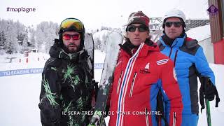 Ils sont sympa les moniteurs de la Plagne quand ils racontent leur station de ski [upl. by Ellemrac]