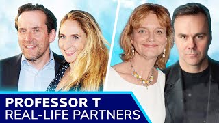 PROFESSOR T ITV Cast RealLife Partners ❤️ Ben Miller Juliet Aubrey Sarah Woodward Barney White [upl. by Trev]