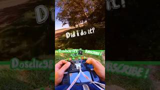 Did I do it 🕳️ fpv gopro apex viral nature landscape short fail [upl. by Gearhart706]