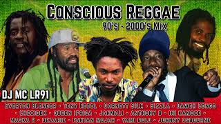 DJ MC LR91  Conscious Reggae 90s 2000s Mix New Roots ◉ Dancehall • Reggae Consciente Mixtape 2023 [upl. by Griseldis]