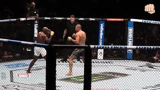 Alex Pereira vs Khalil Rountree FULL FIGHT TKO from another angle [upl. by Elicec837]